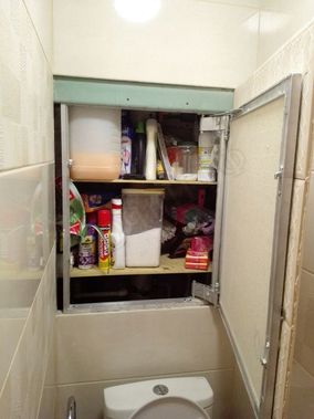 Люк под плитку Нажимной Секрет-Лайт 2 створки 1200*300 Люк под плитку Нажимной Секрет-Лайт 2 створки 1200*300