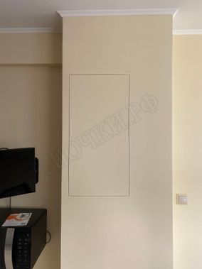 Люк под покраску Премиум - универсал II, в стену, 2 створки Люк под покраску Премиум - универсал II, в стену, 2 створки