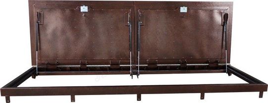 Напольный люк Дворник Уголок, нержавеющая сталь AISI 304, 2 створки Напольный люк Дворник Уголок, нержавеющая сталь AISI 304, 2 створки