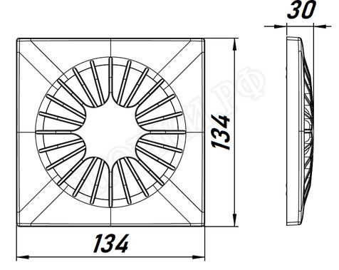 Вытяжной вентилятор Awenta System+, Turbo, 100, KWT100W, POSA100, Серебро (сатин), пластик Вытяжной вентилятор Awenta System+, Turbo, 100, KWT100W, POSA100, Серебро (сатин), пластик