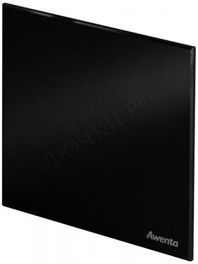 Вытяжной вентилятор Awenta System+, Turbo, 100 KWT100H, Trax, PTCB100P, Чёрный глянцевый, пластик Вытяжной вентилятор Awenta System+, Turbo, 100 KWT100H, Trax, PTCB100P, Чёрный глянцевый, пластик